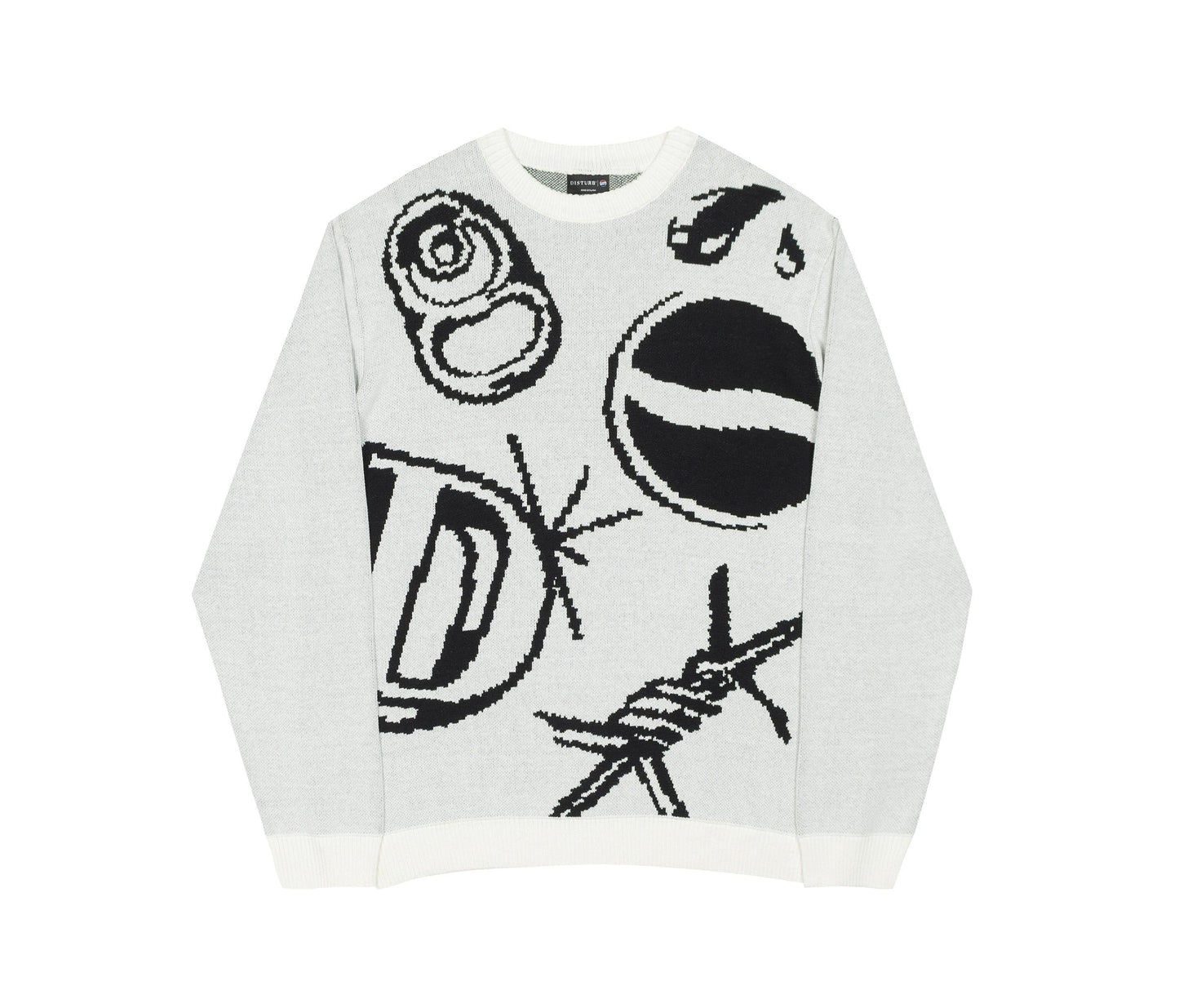 SUÉTER FUSION OFF-WHITE