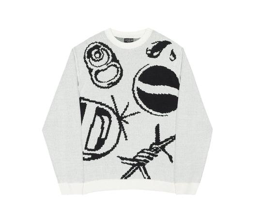 SUÉTER FUSION OFF-WHITE