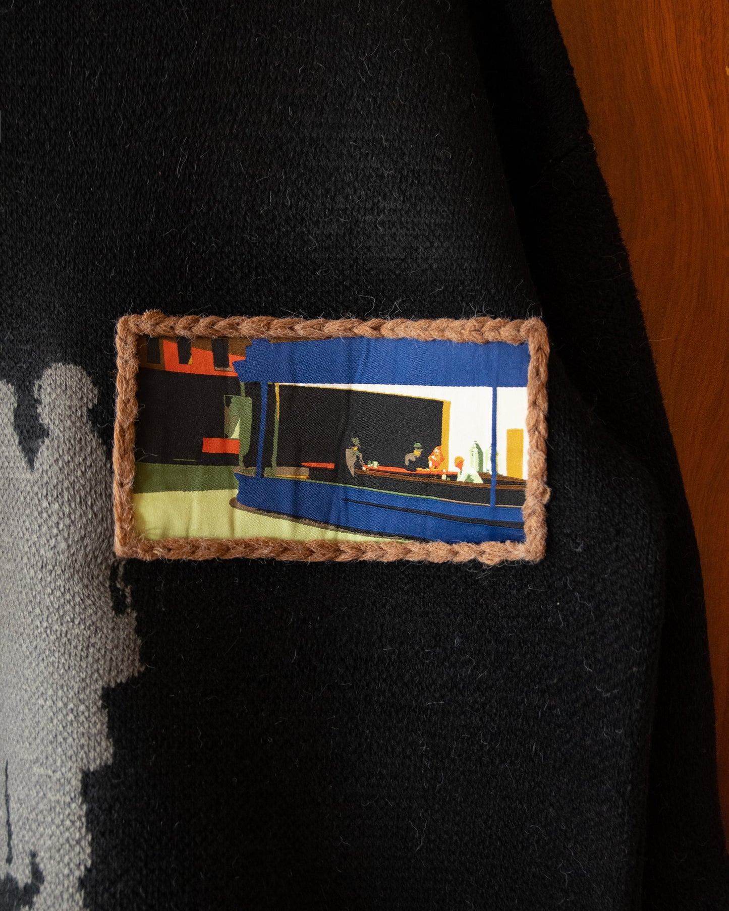 SUÉTER GALLERY KNIT BLACK