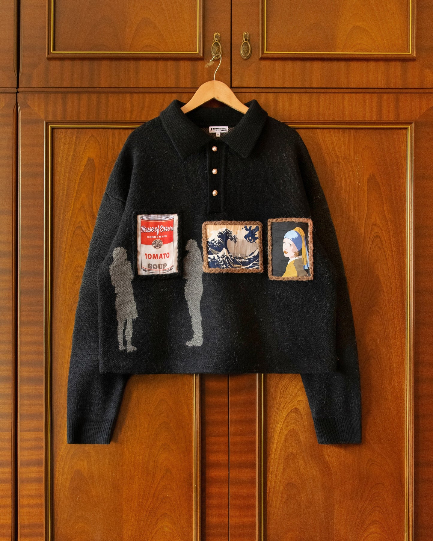 SUÉTER GALLERY KNIT BLACK