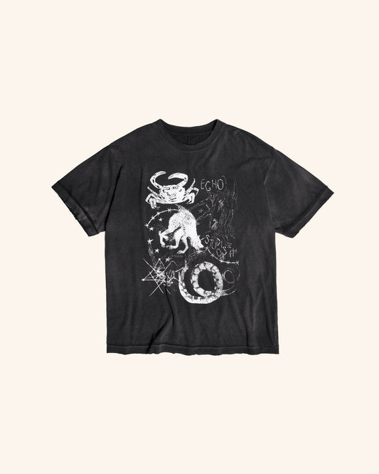 TEE GNOSIS FADED BLACK