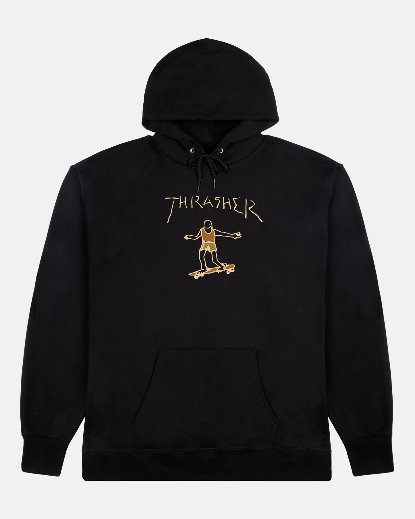 GONZ - HOODIE - BLACK / BROWN