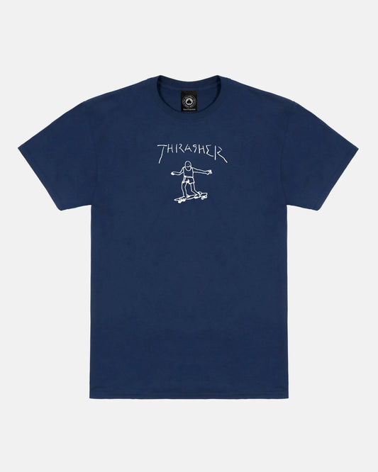 TSHIRT GONZ OVERSIZED NAVY/WHITE