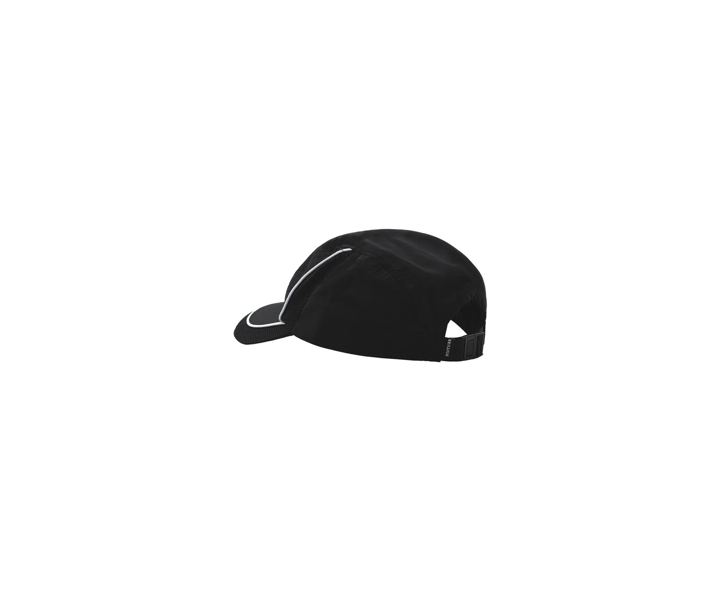 CAP 5-PANEL GLOBE BLACK