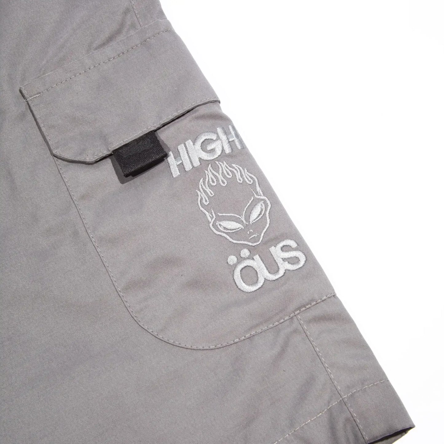 High &amp; ÖUS Nylon Shorts Grey