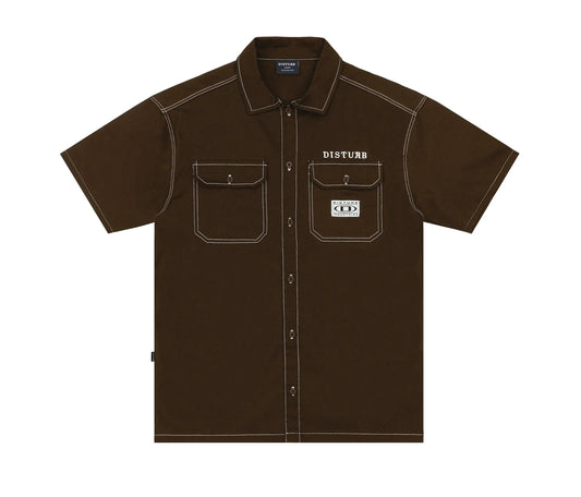 CAMISA HARDWARE BROWN