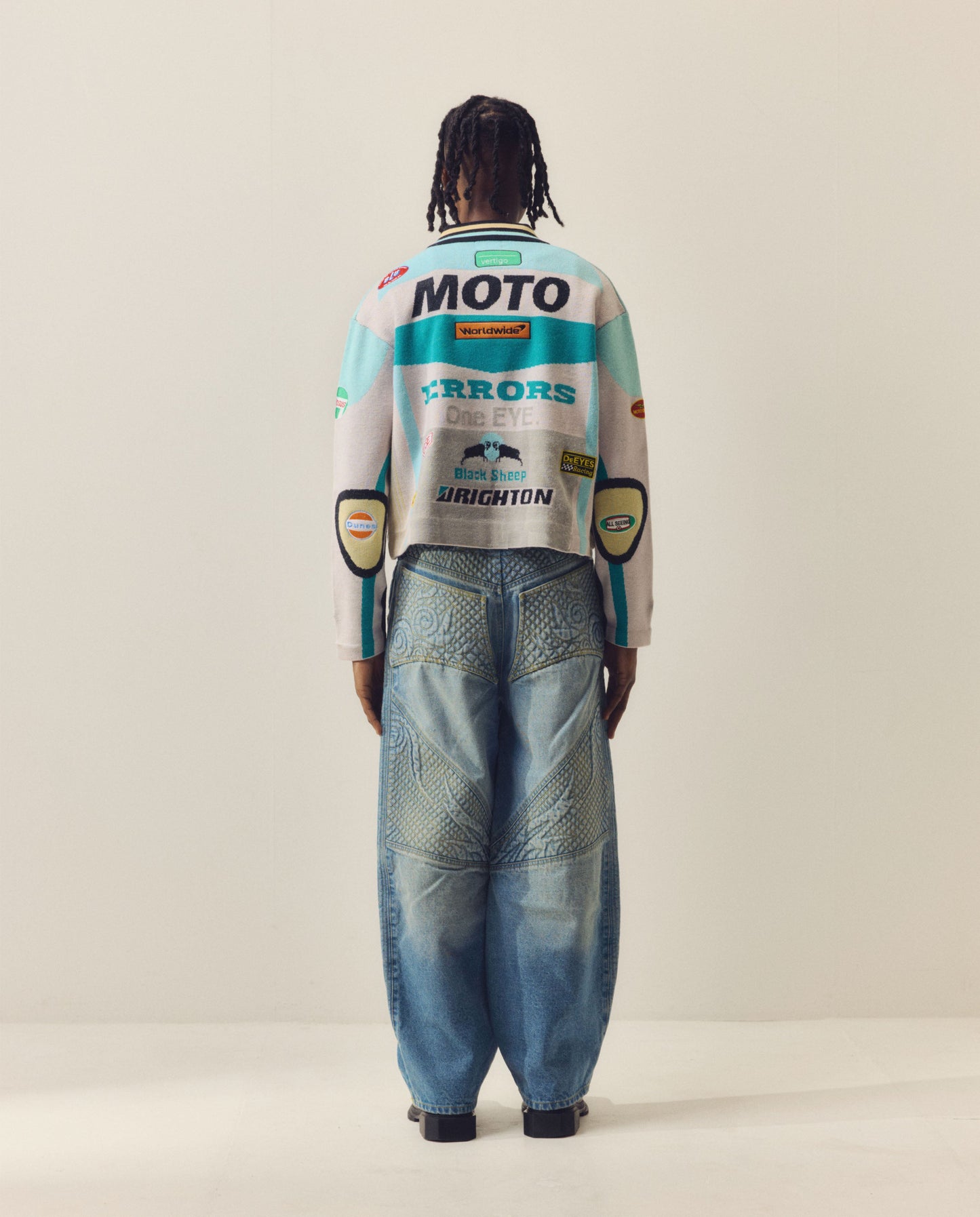 JAQUETA MOTO KNITTED NEPTUNE