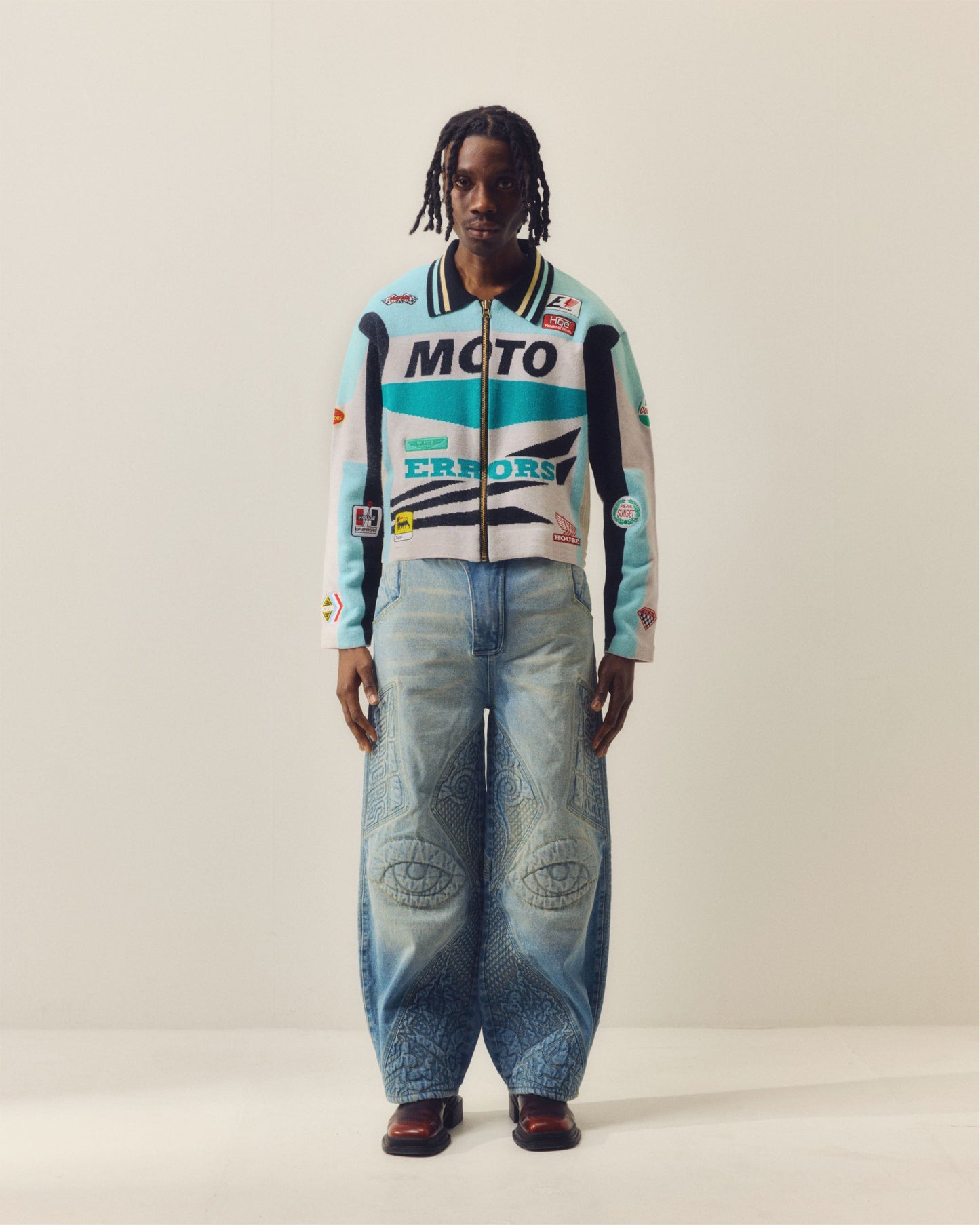 JAQUETA MOTO KNITTED NEPTUNE