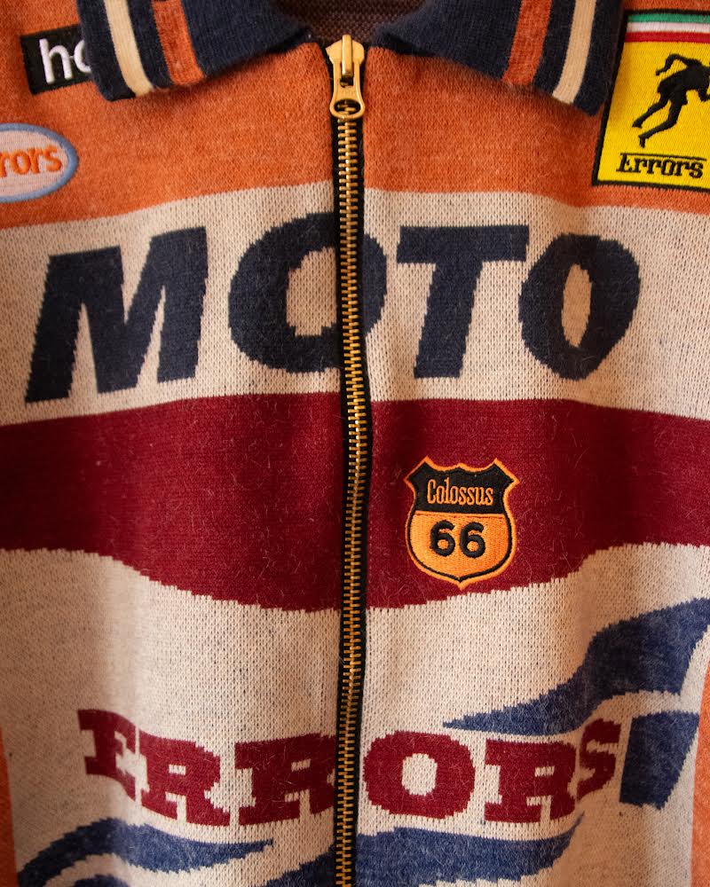 JAQUETA MOTO KNIT