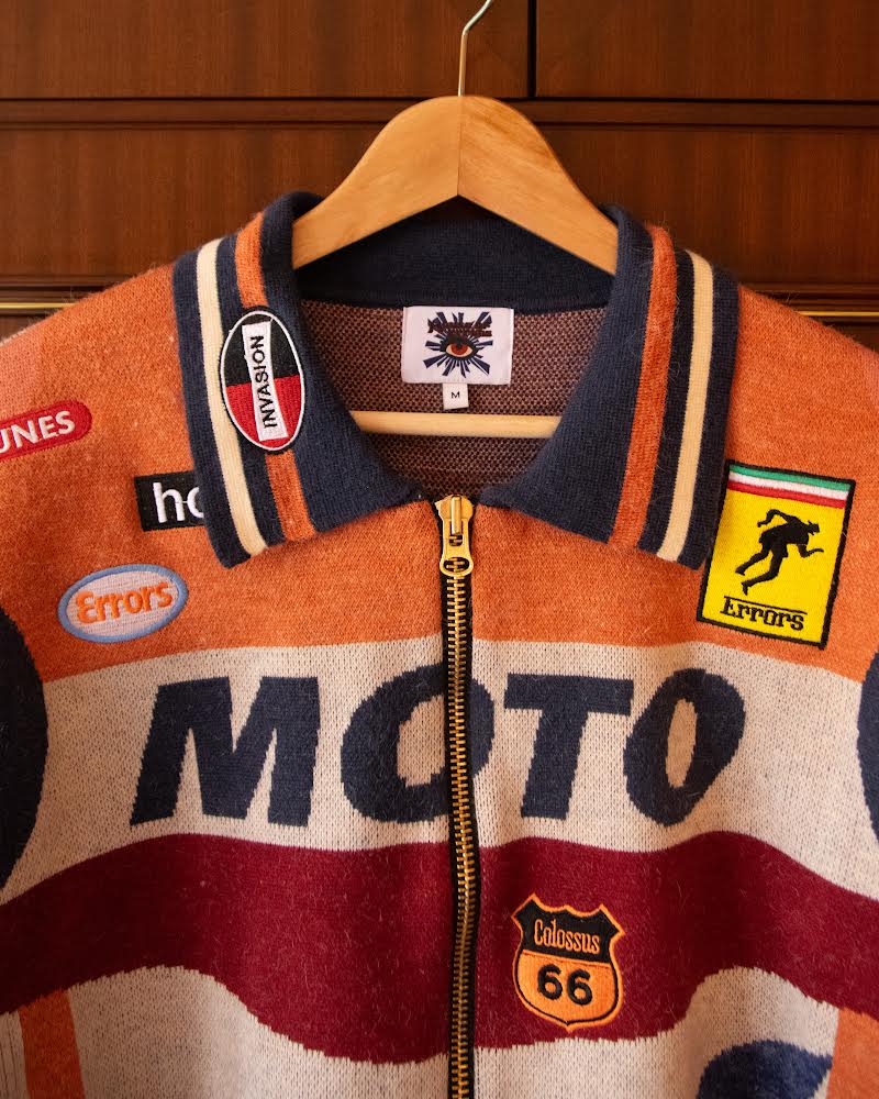 JAQUETA MOTO KNIT