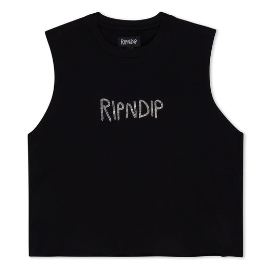 TANK CROP RIVET BLACK