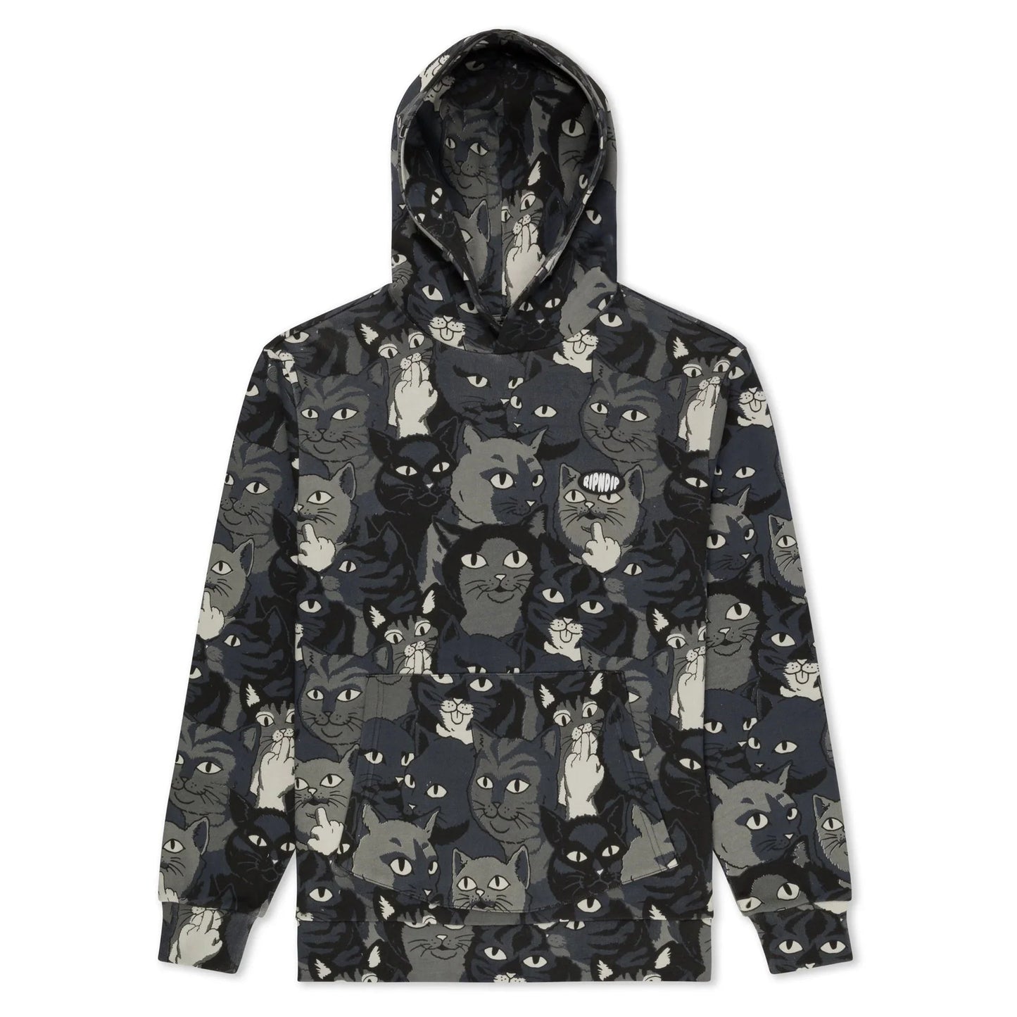 HOODIE FAMILY TREE BLACK