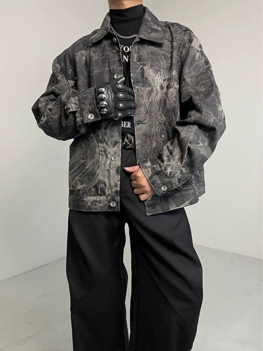 JAQUETA DENIM EMBROIDERED VINTAGE