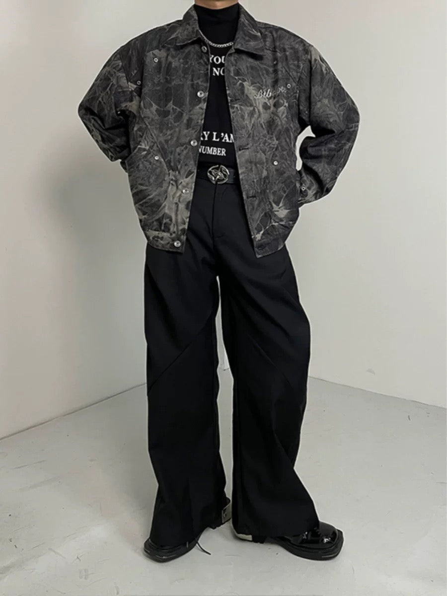 JAQUETA DENIM EMBROIDERED VINTAGE