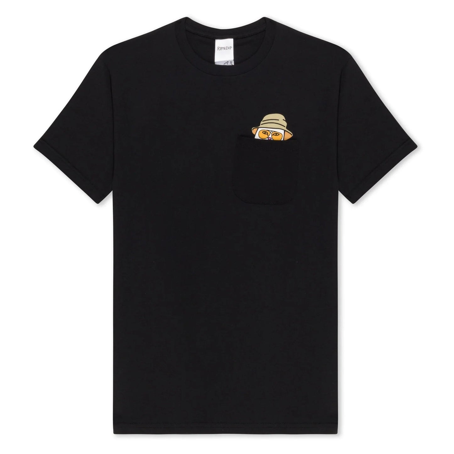 CAMISETA NERMAL THOMPSON POCKET BLACK
