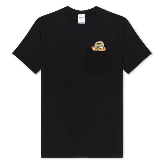 CAMISETA NERMAL THOMPSON POCKET BLACK