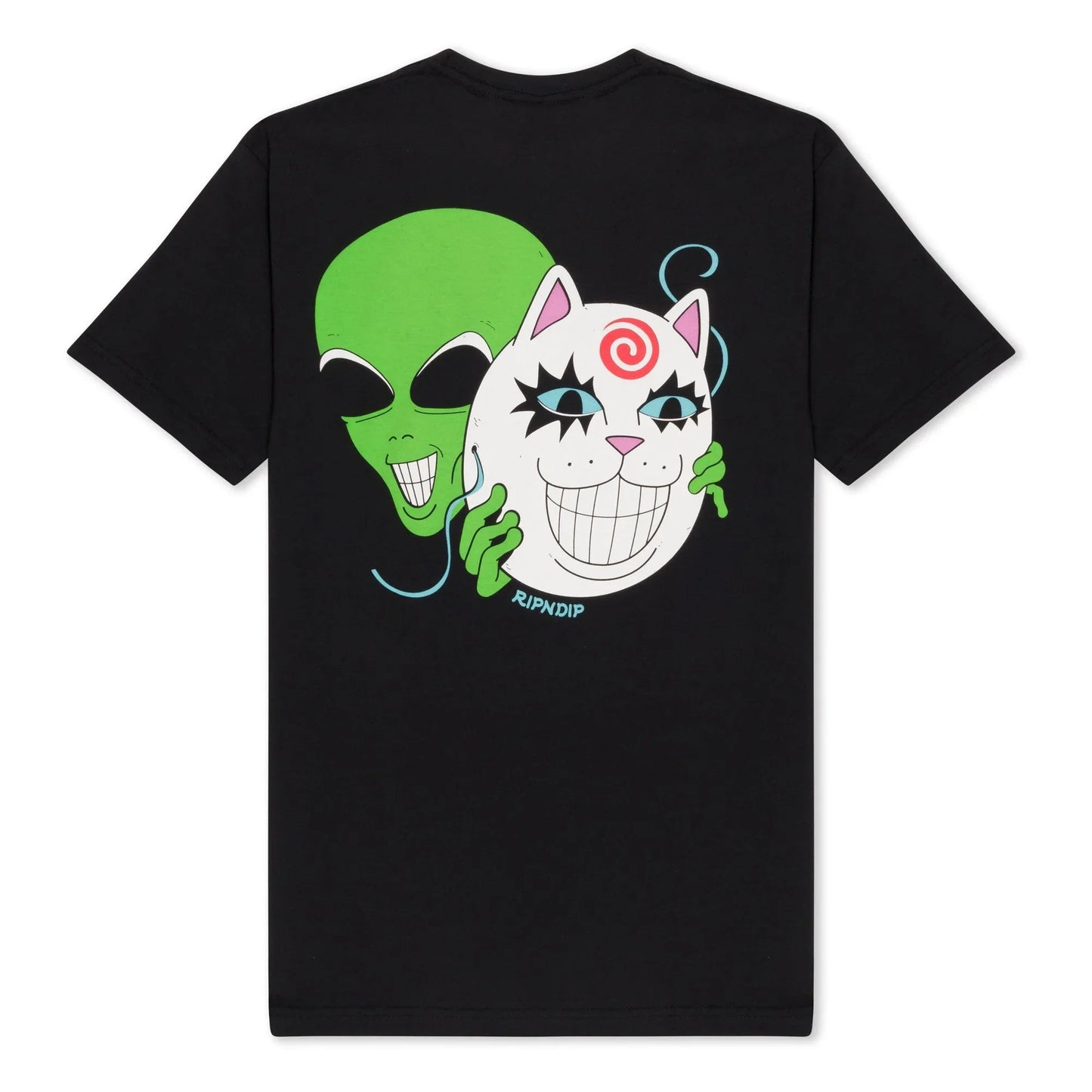 T-SHIRT MASKED BLACK