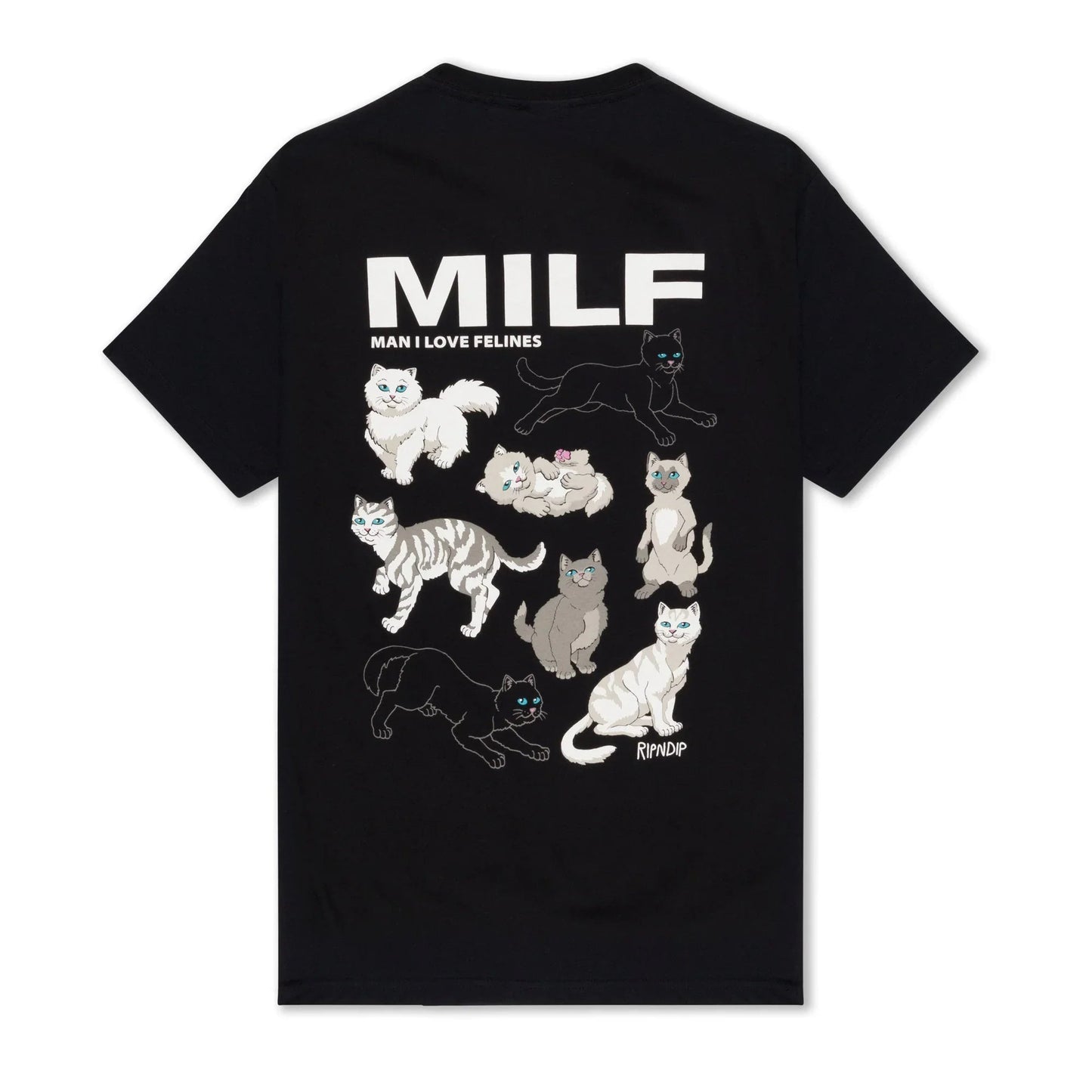 TEE FELINE BLACKOUT