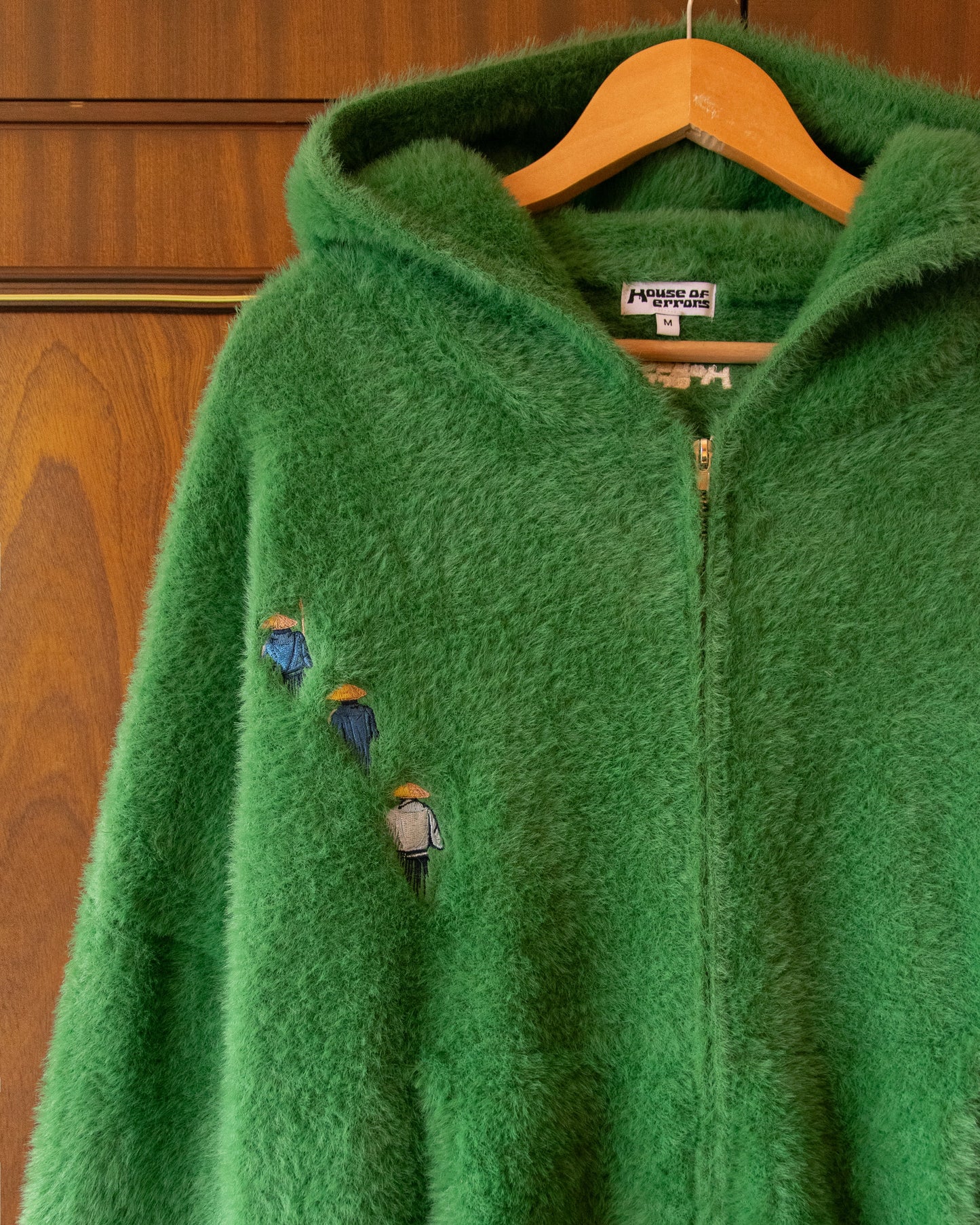HOODIE EXPLORER SHAGGY KNIT