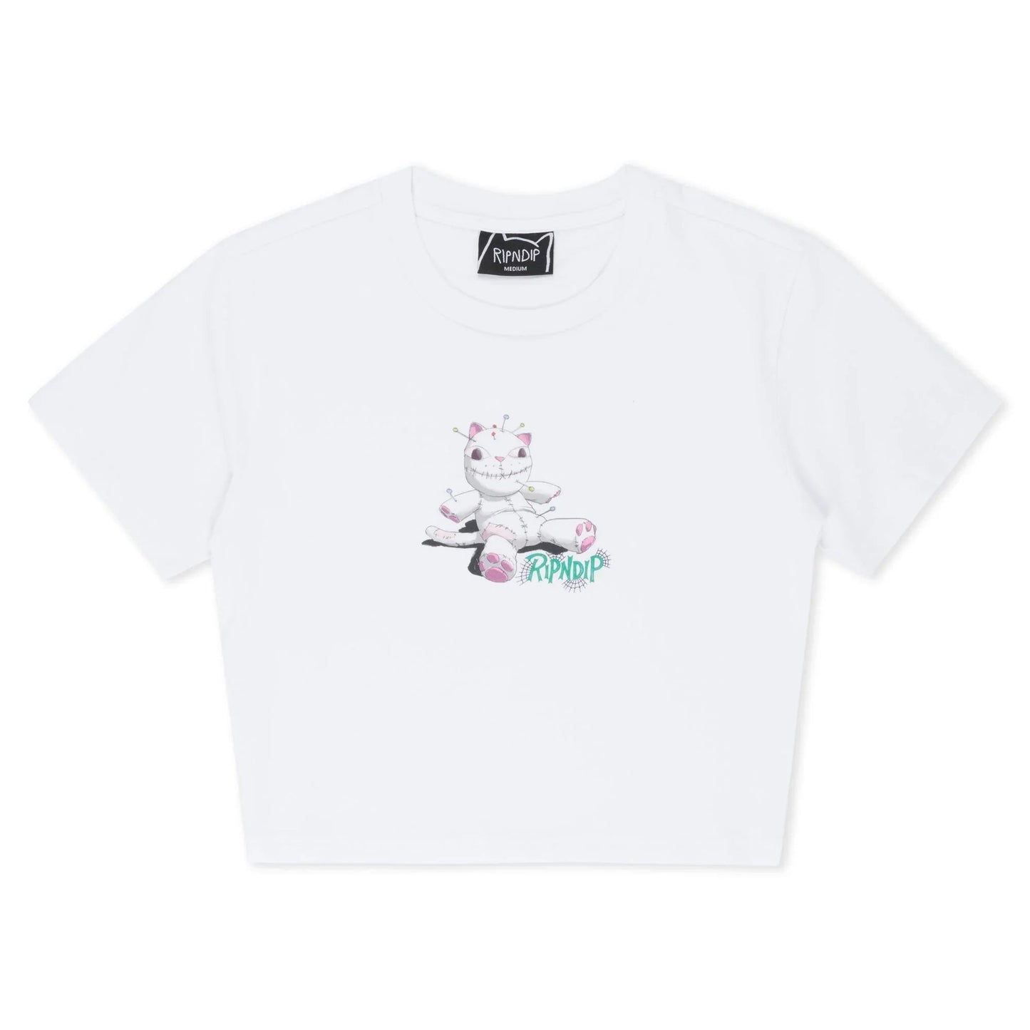 T-SHIRT CROPPED TRAVIS WHITE