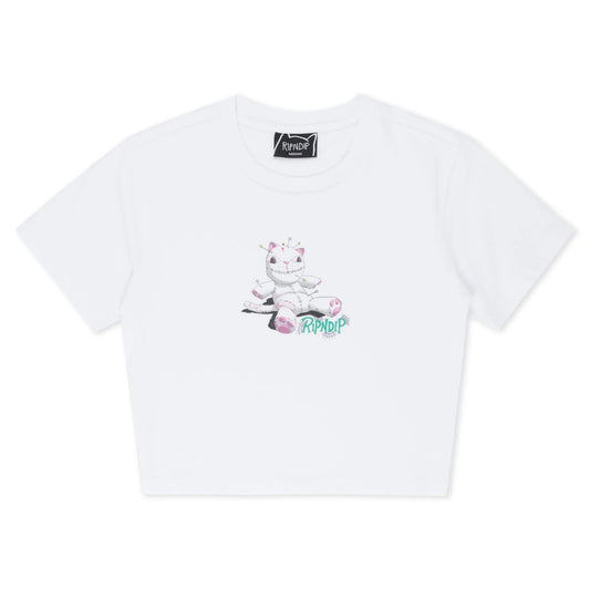 T-SHIRT CROPPED TRAVIS WHITE