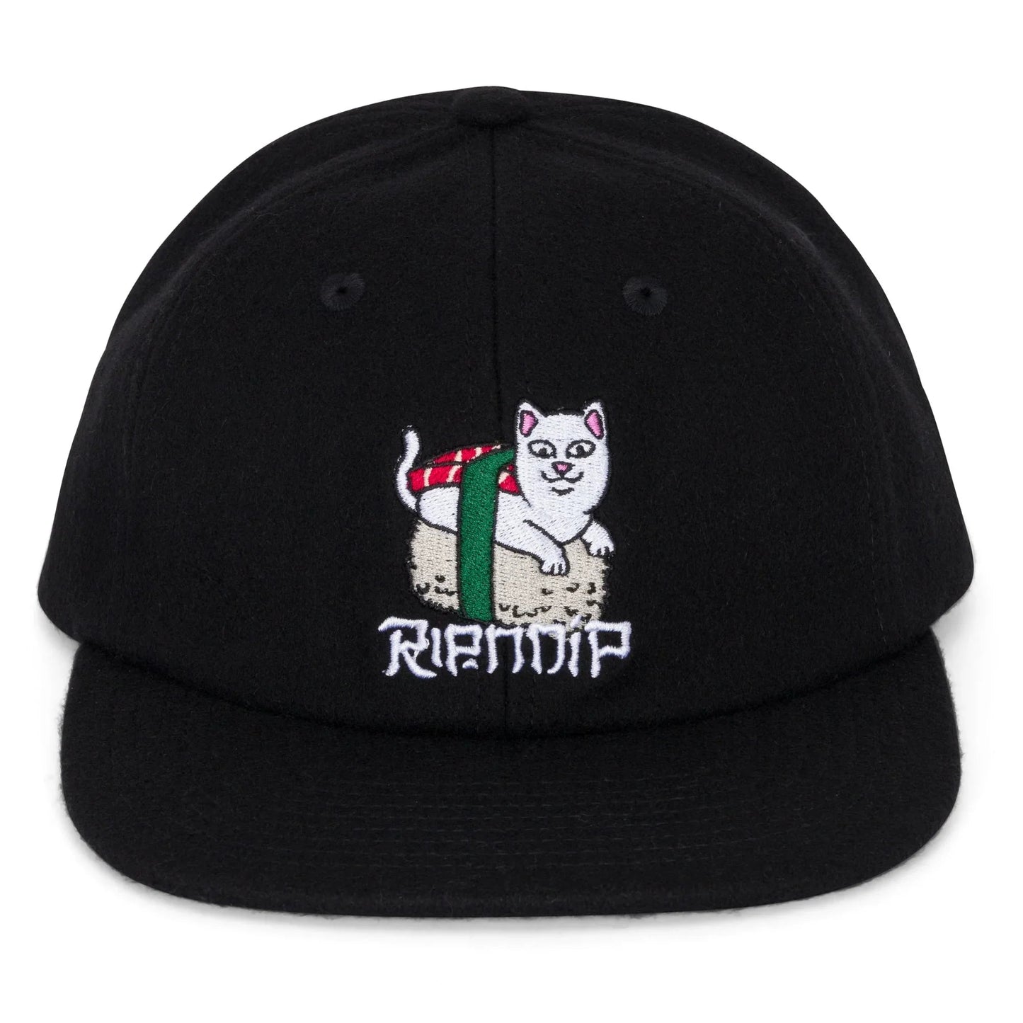 Sushi Nerm Wool Strapback (Black)
