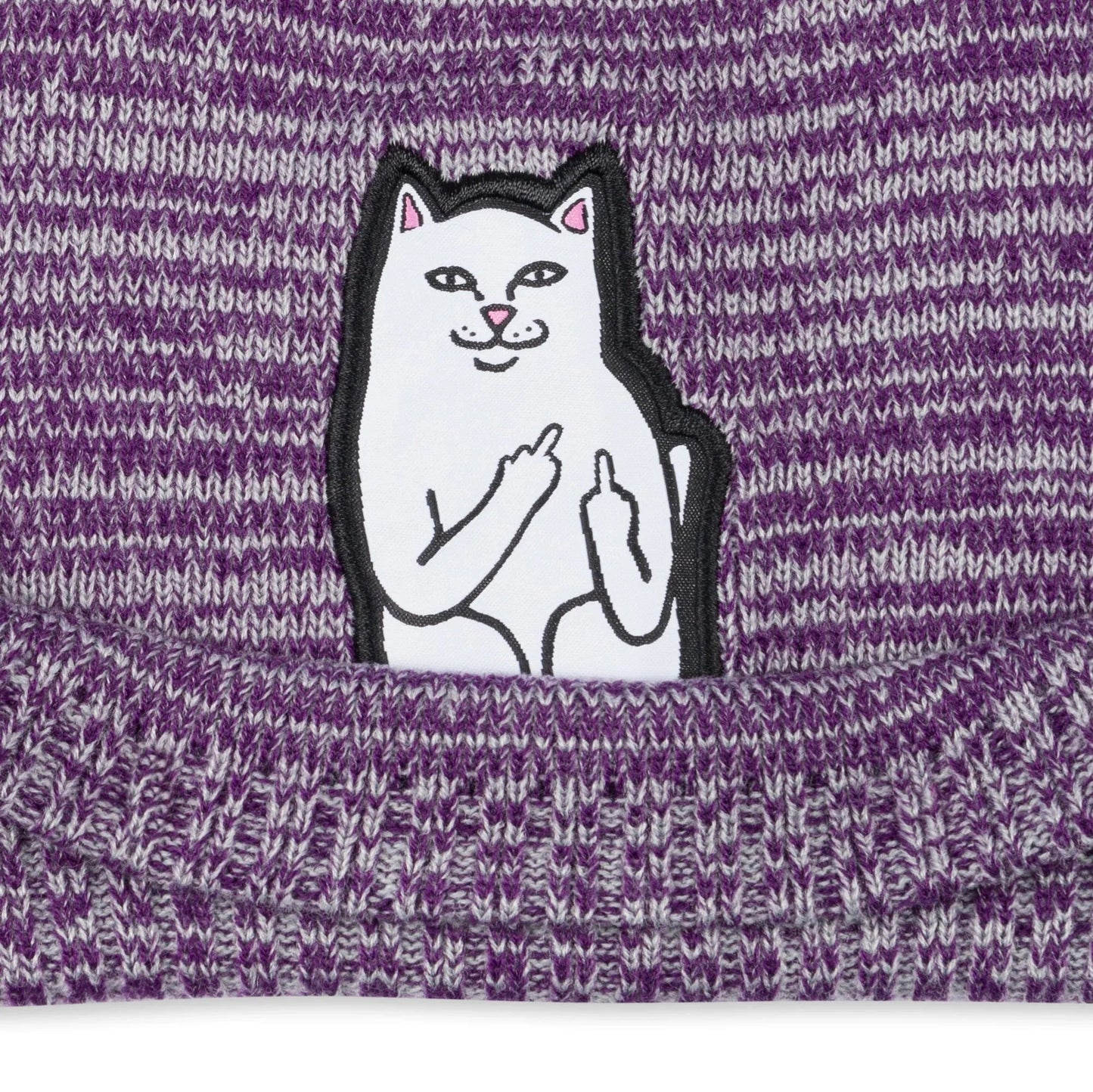 Lord Nermal Marled Beanie (Dark Purple)