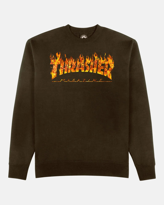 CREWNECK INFERNO DARK CHOCOLATE