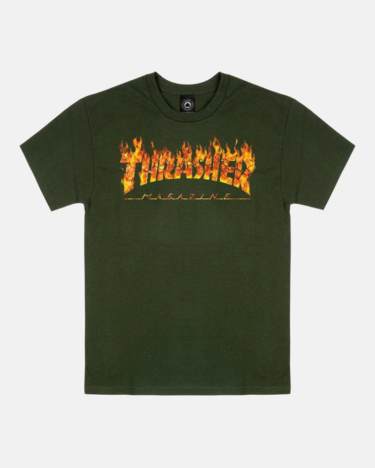T-SHIRT INFERNO VERDE ESCURO