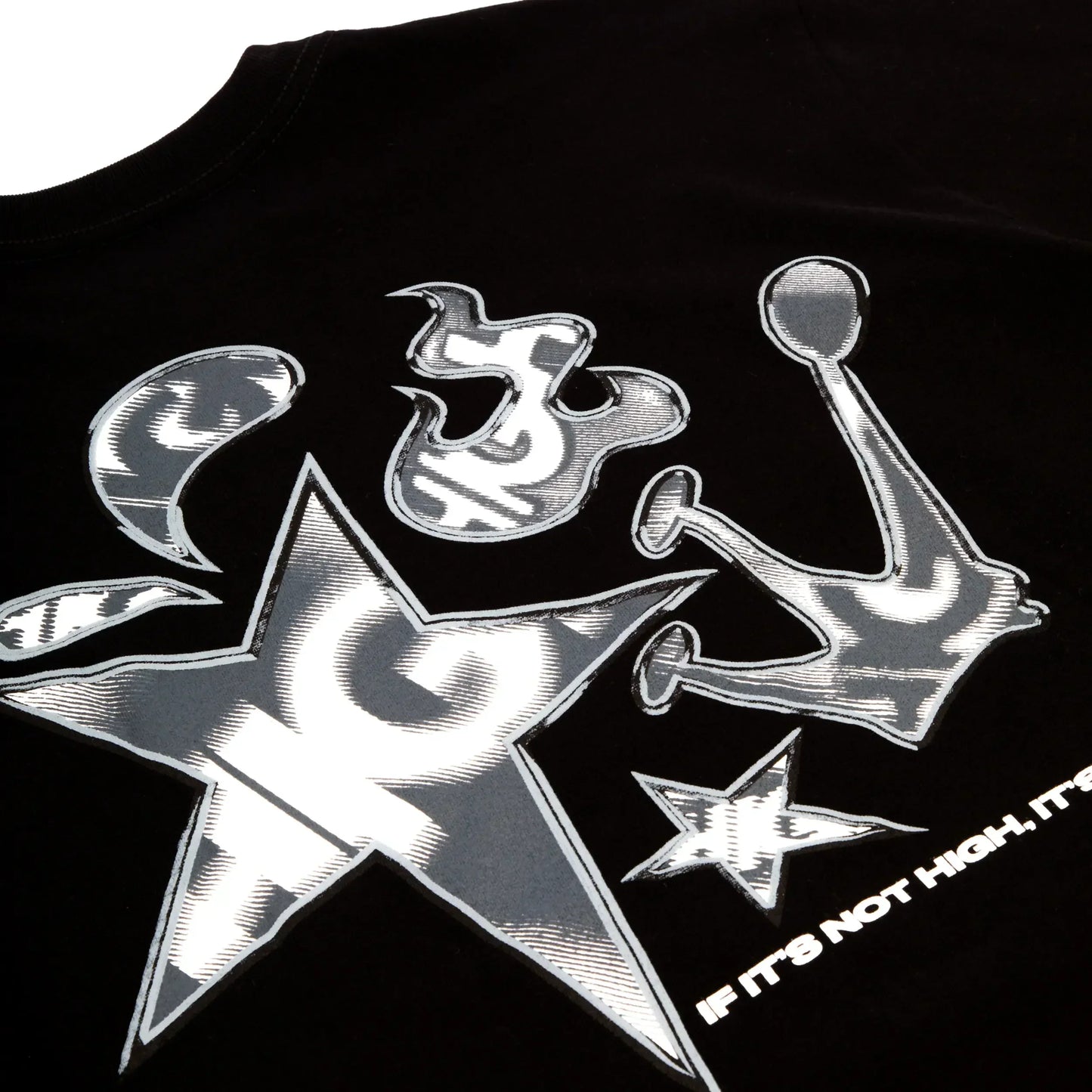 Longsleeve Stars Black