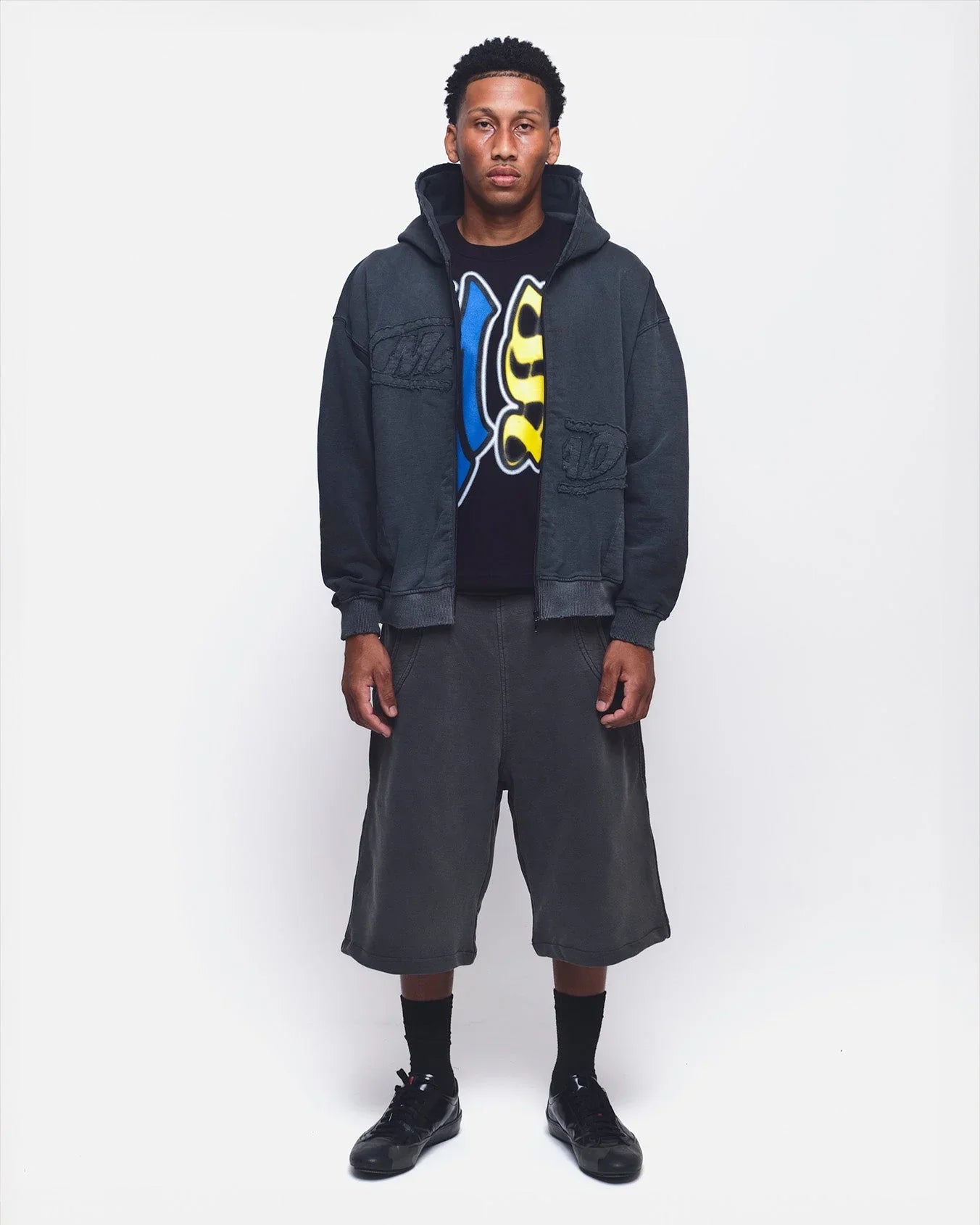 HOODIE PORTAL 3D BLACK