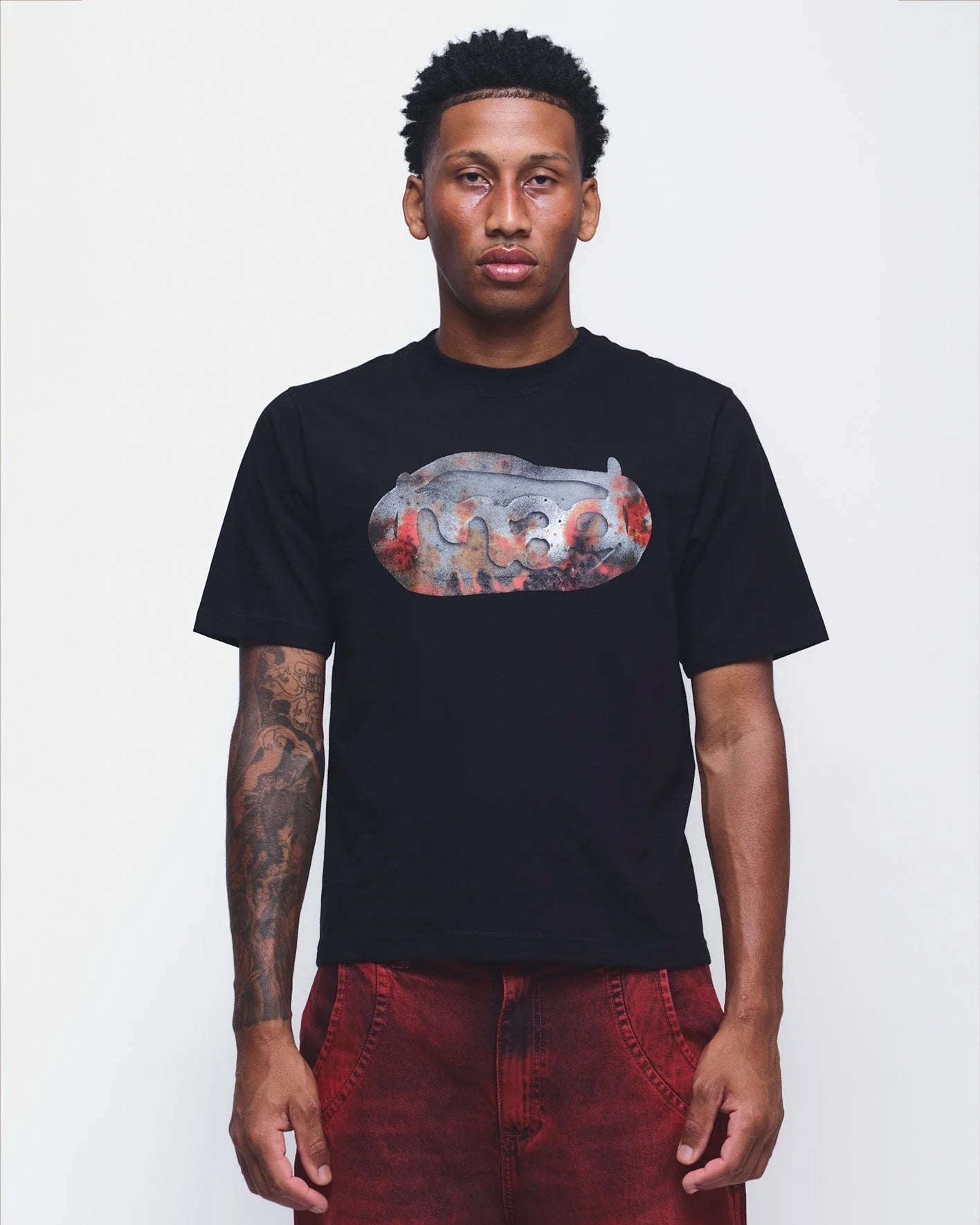 T-SHIRT MAD ARCHIVE BLACK