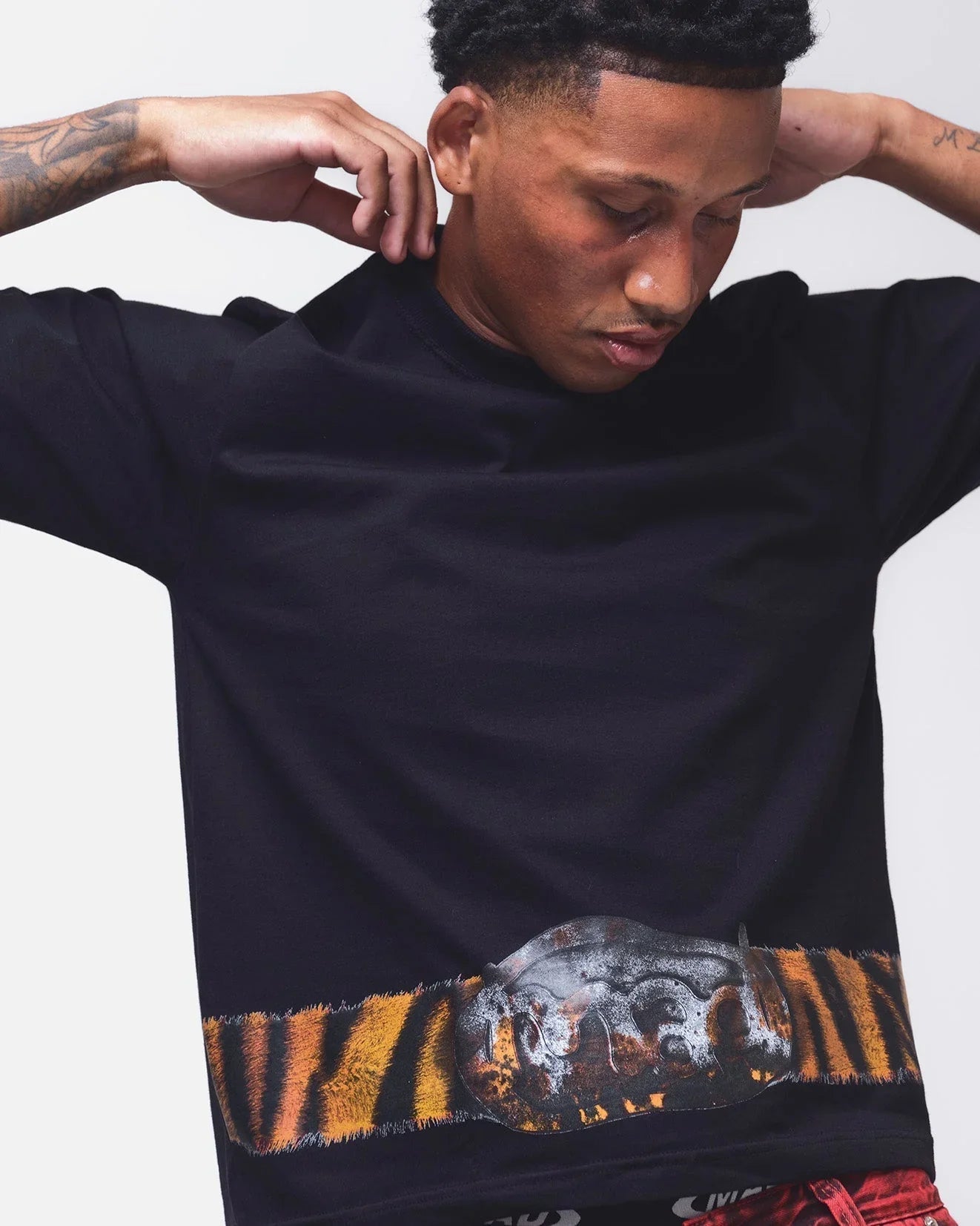 T-SHIRT HUNTING BELT BLACK