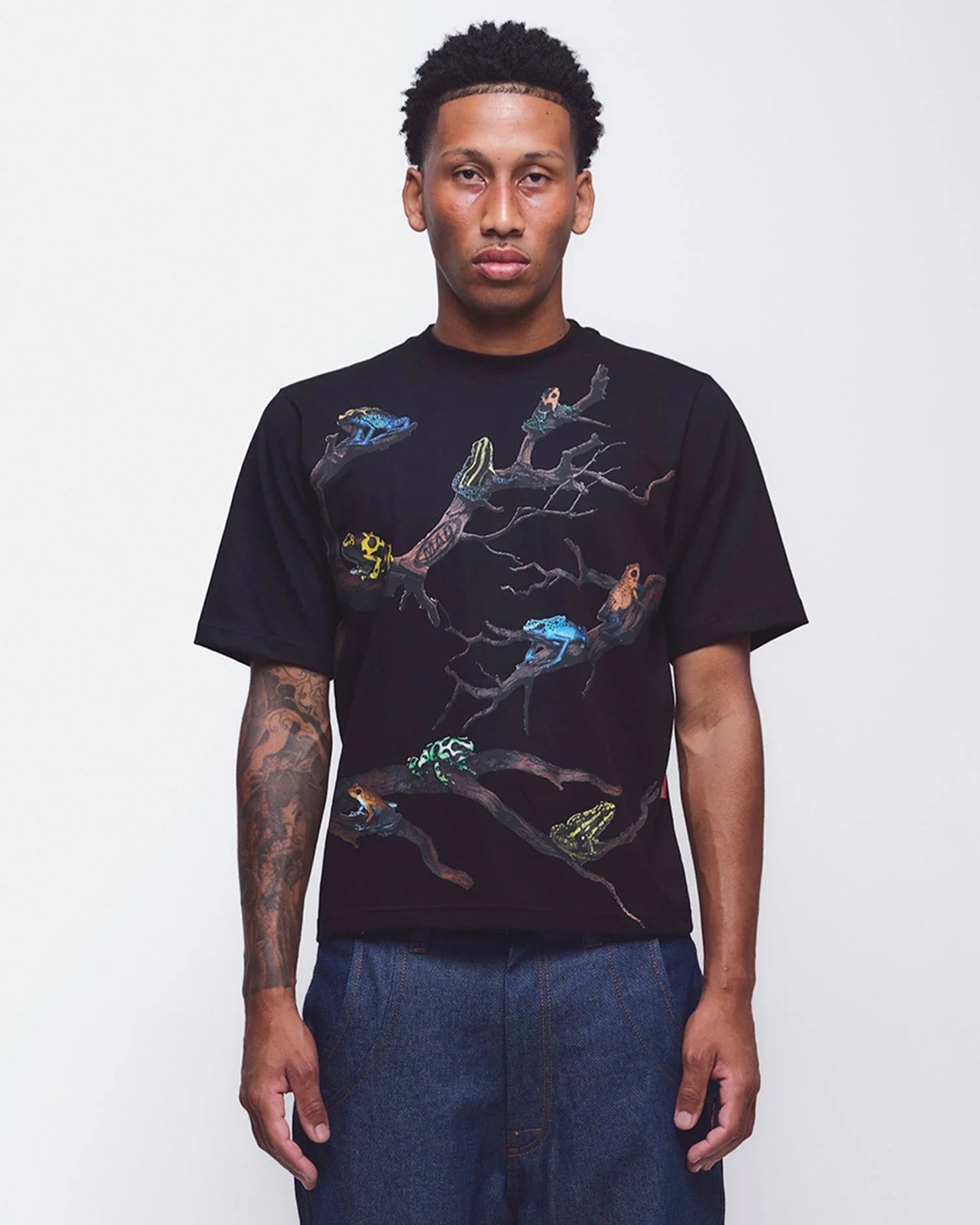 T-SHIRT AMPHIBIAN BLACK