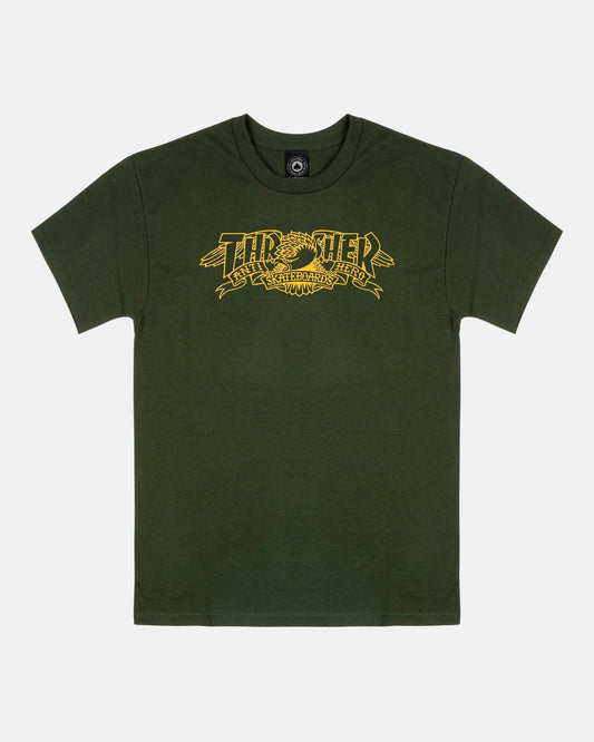 T-SHIRT MAG BANNER DARK FOREST