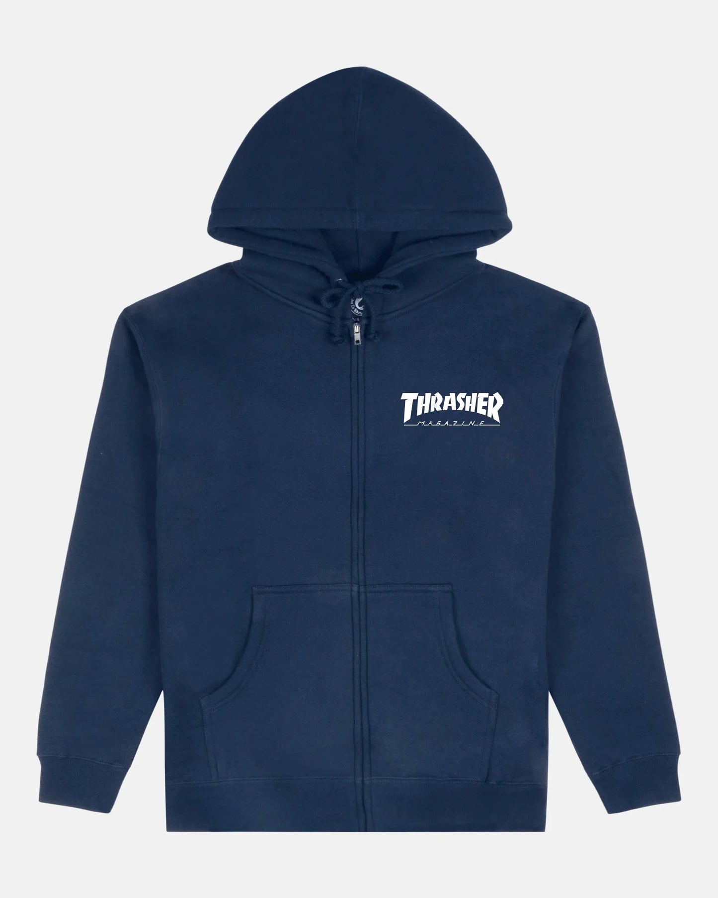 HOODIE MAG ZIP NAVY