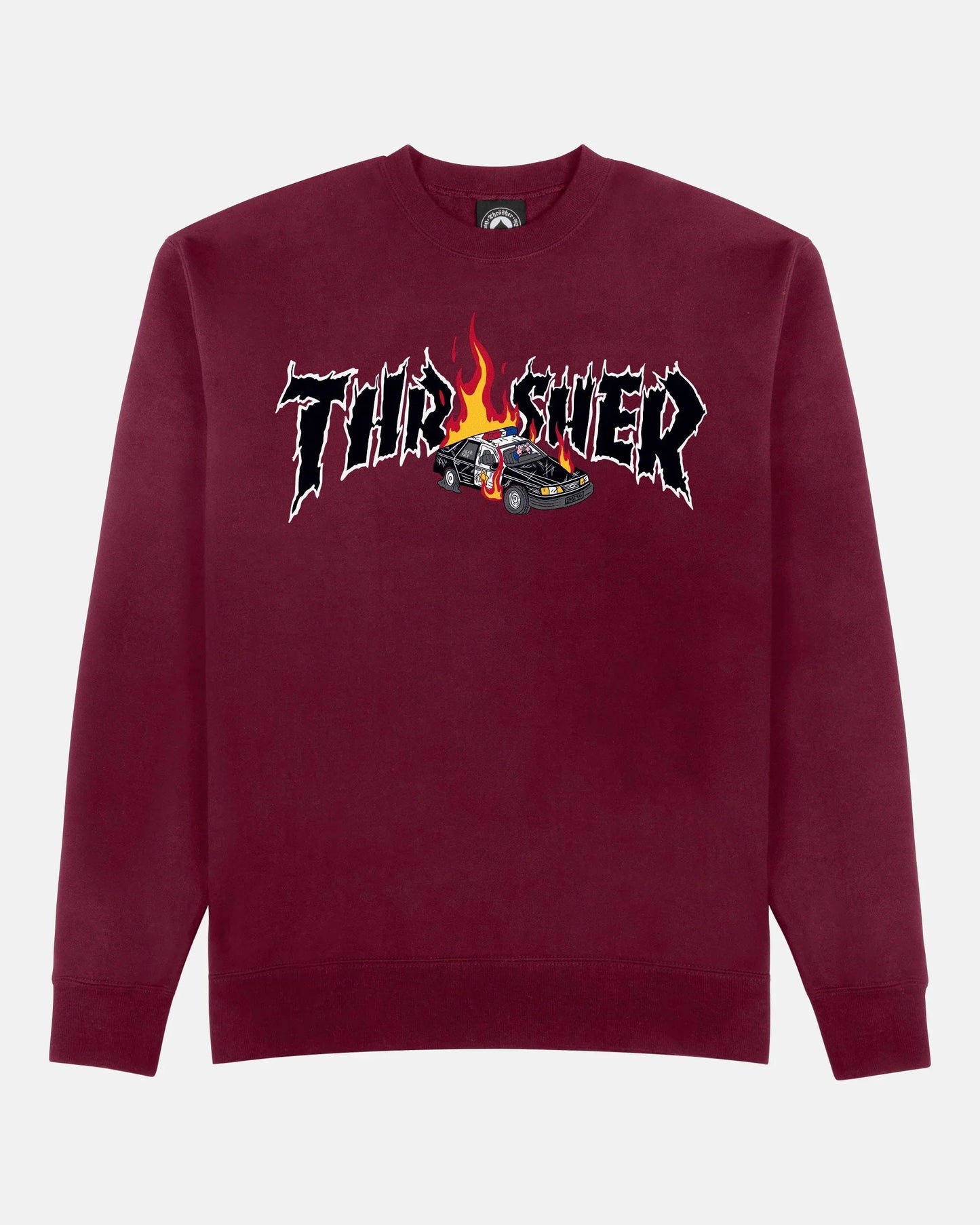 CREWNECK COP CAR - VINO