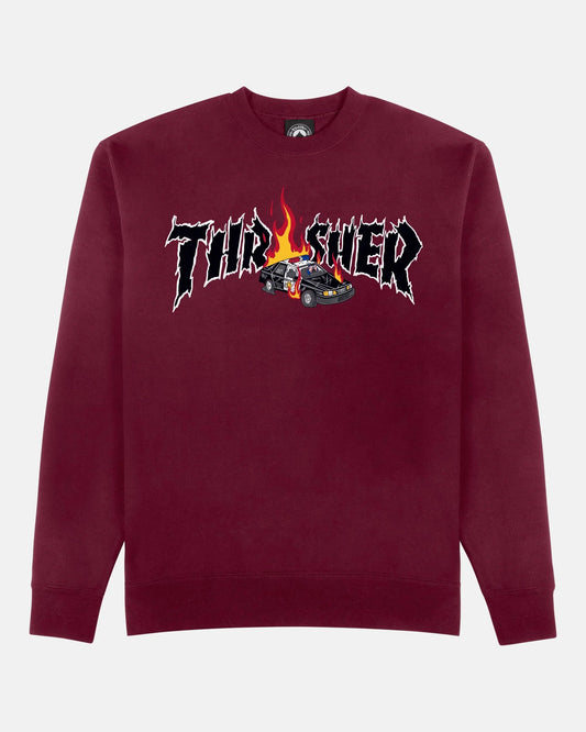 CREWNECK COP CAR - VINO