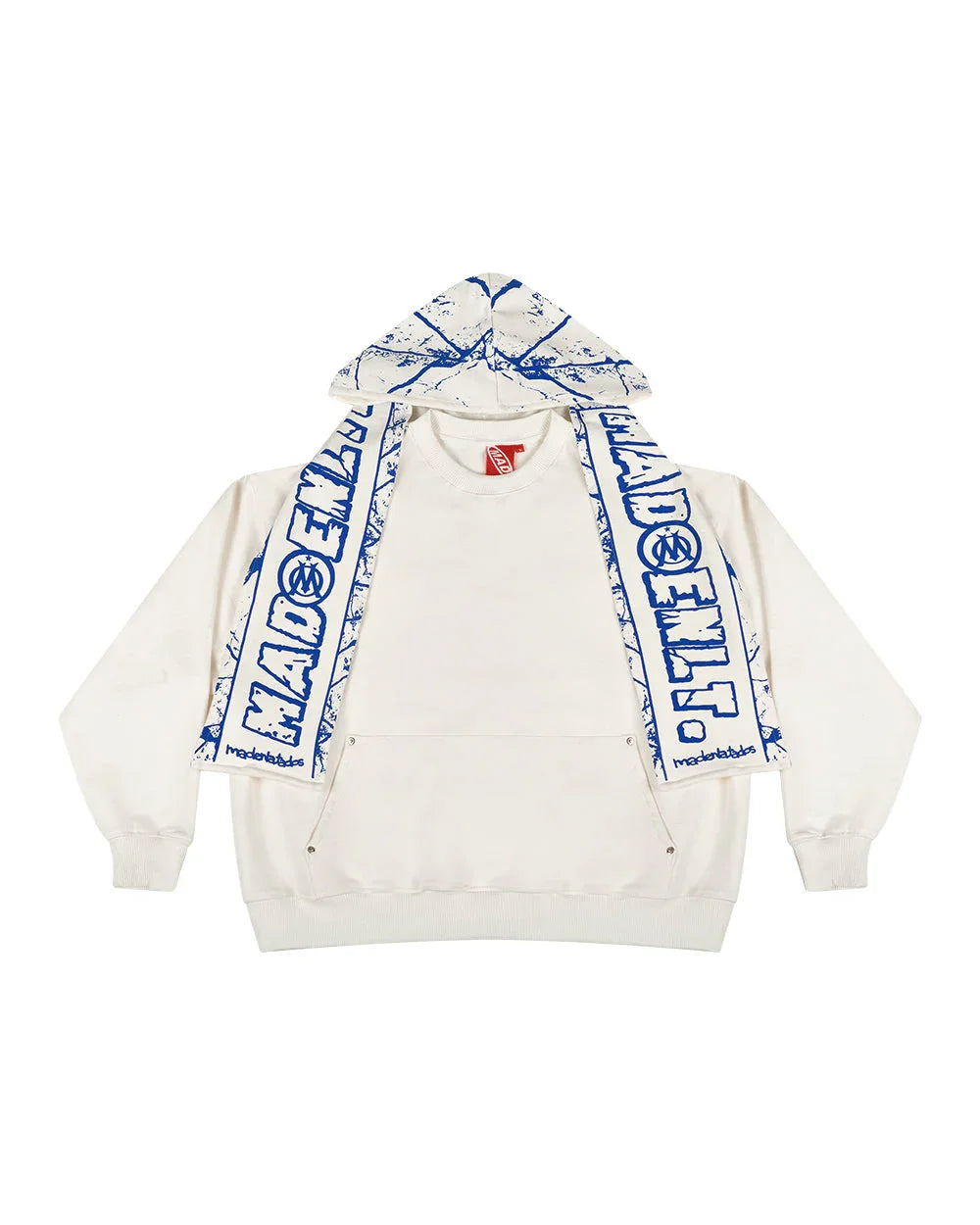 MOLETOM DURAG DE BRUXO CACHECOL DE TIME OFF WHITE