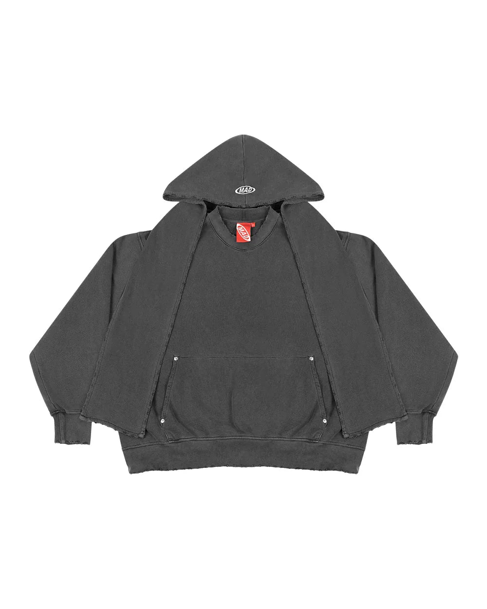 HOODIE WITCHING SCARF BLACK