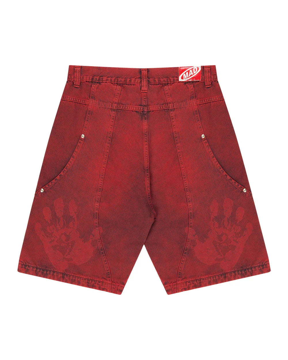 BERMUDA CURVED DOUBLE HAND RED