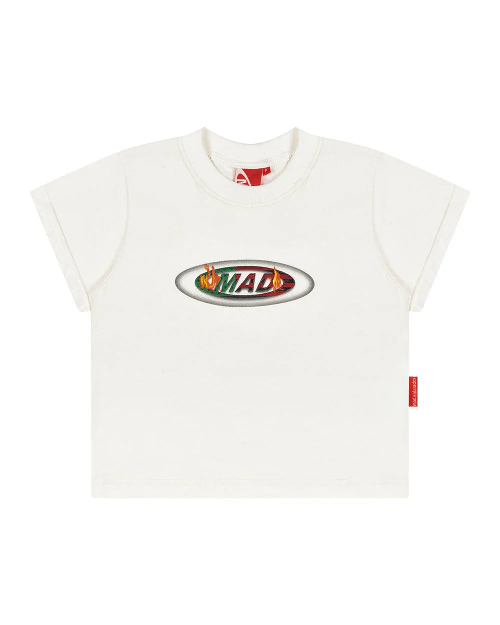 T-SHIRT MAD LOGO 125 OFF WHITE