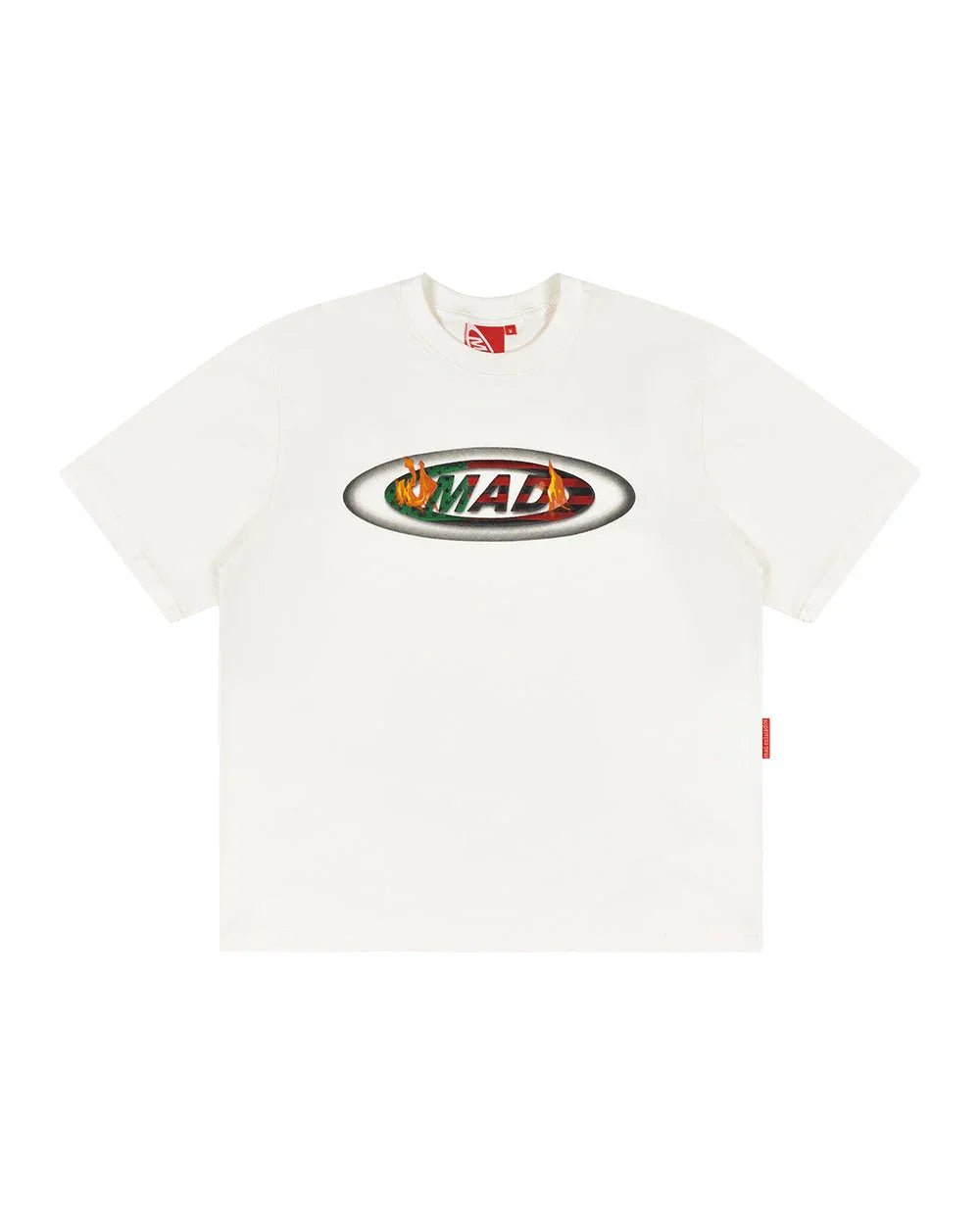 T-SHIRT MAD LOGO 125 OFF WHITE