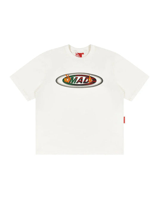 T-SHIRT MAD LOGO 125 OFF WHITE