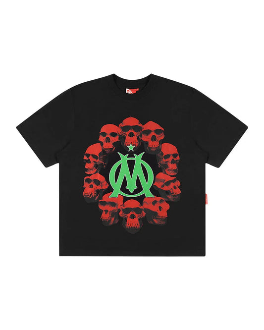 T-SHIRT MAD CYCLE BLACK
