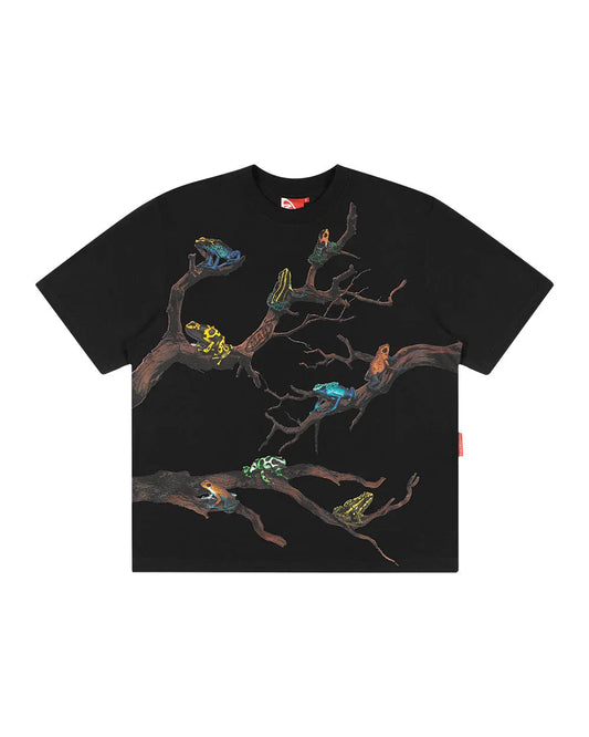 T-SHIRT AMPHIBIAN BLACK