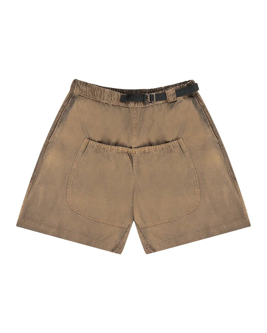 SHORTS DYE BROWN