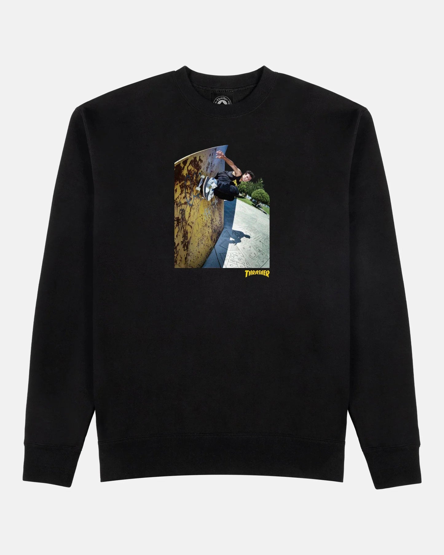 CREWNECK WALLRIDE MIC-E - PRETO