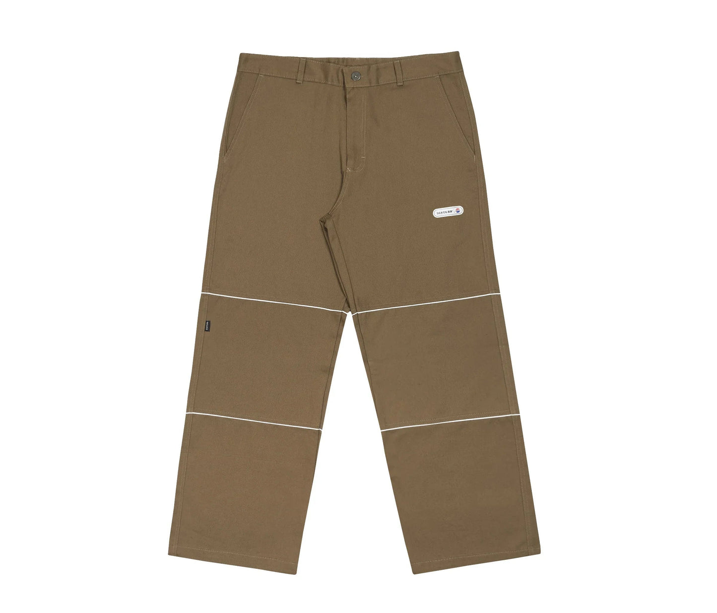 CALÇA TWILL MINIMAL BROWN