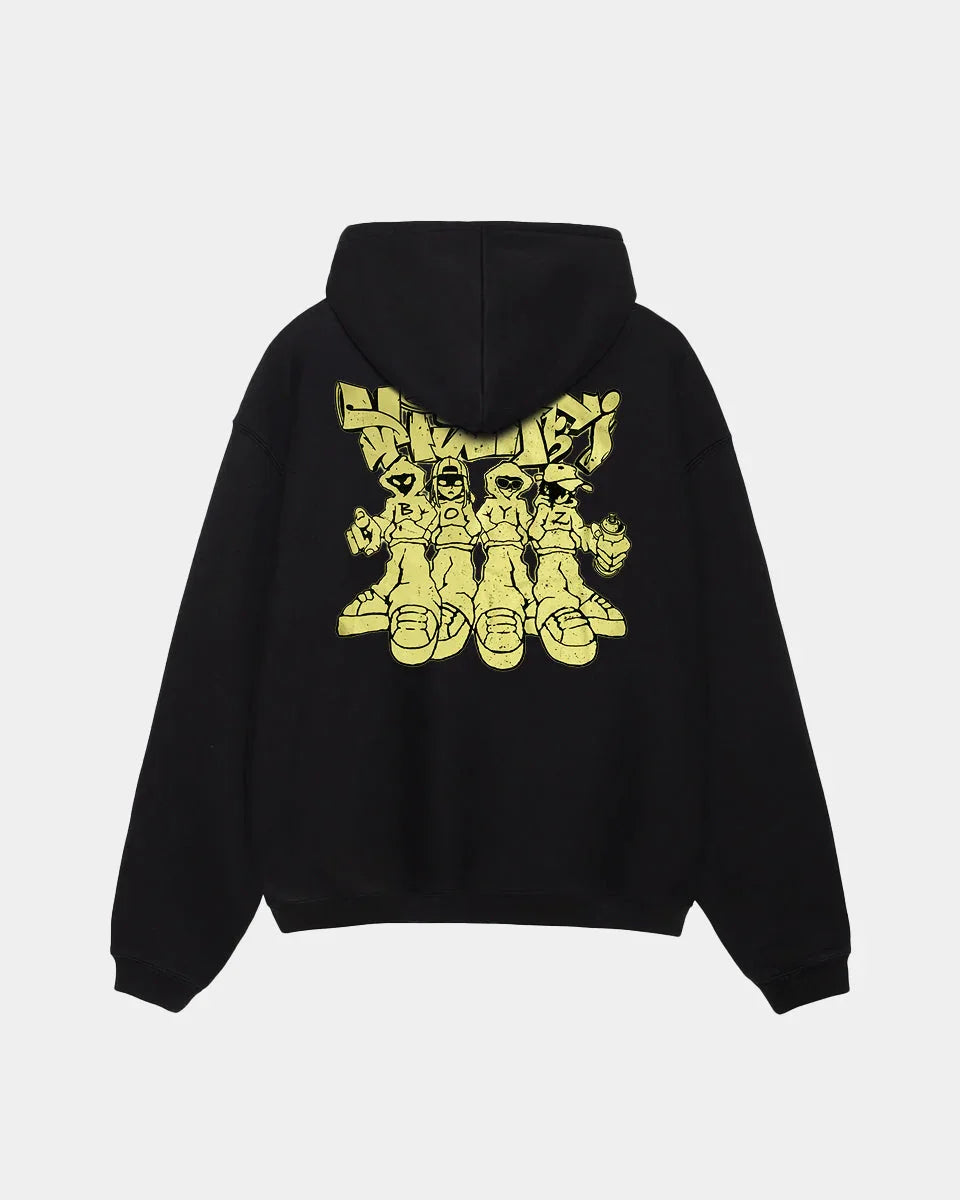 HOODIE VISHBOYZ BLACK